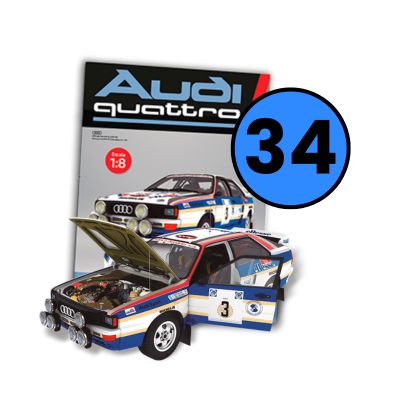 Audi Quattro - Leyenda del Rally - Fascículo #34